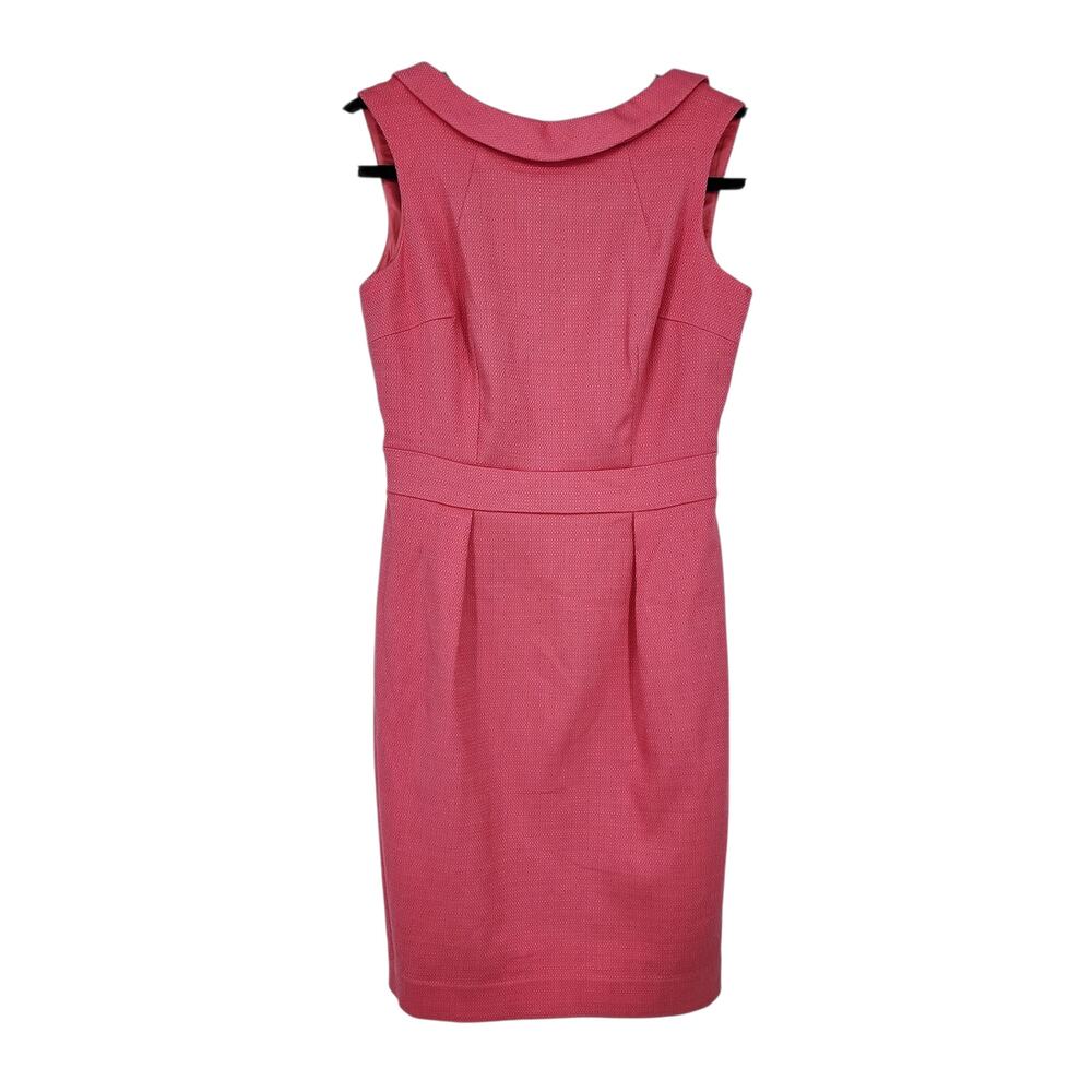 Boden Martha 60's Inspired Retro Pink Sleeveless Sheath Dress Size 2 Petite